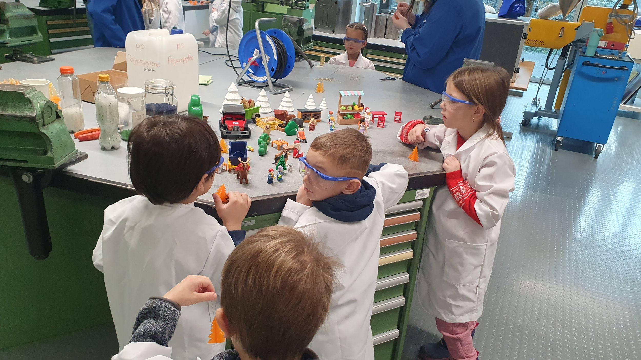 Besuch des Kindergarten Kunterbunt