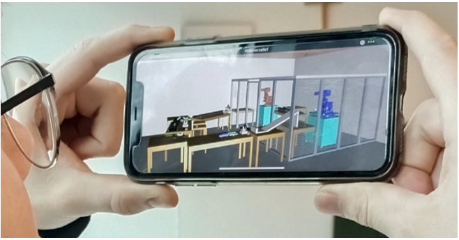Konzeption und Realisierung einer Roboterzelle
