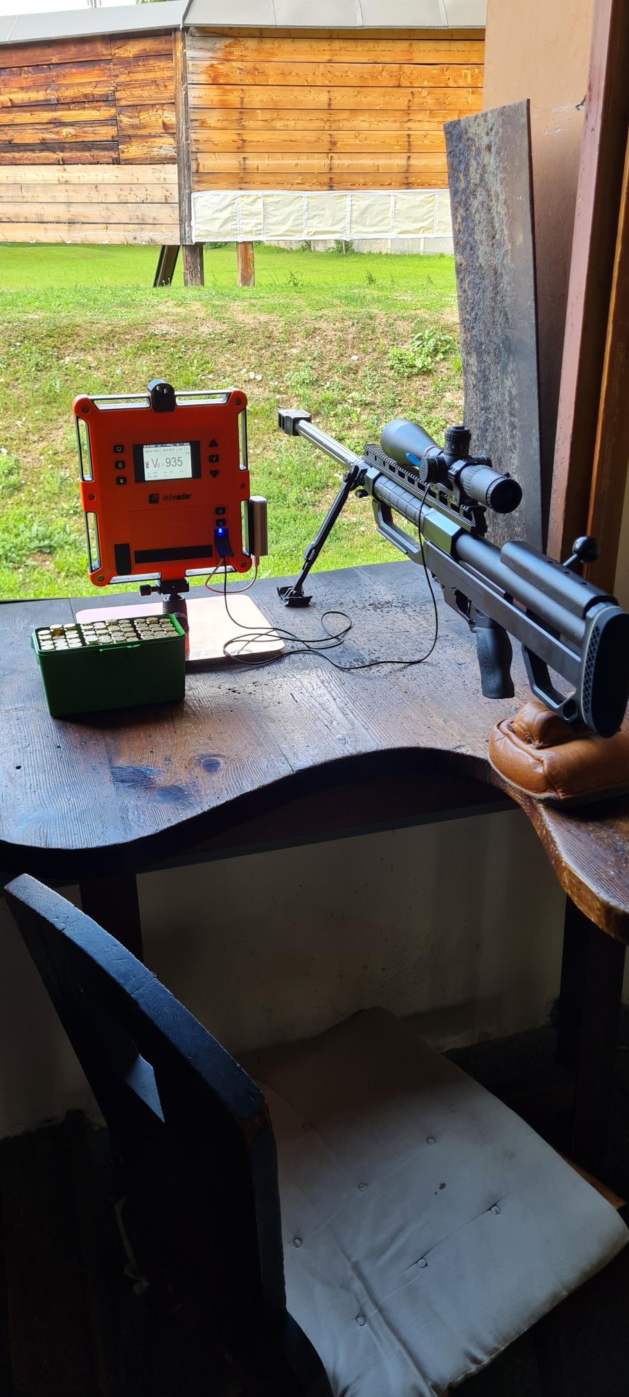 Experimentielle Ermittlung von ballistischen  Koeffizienten