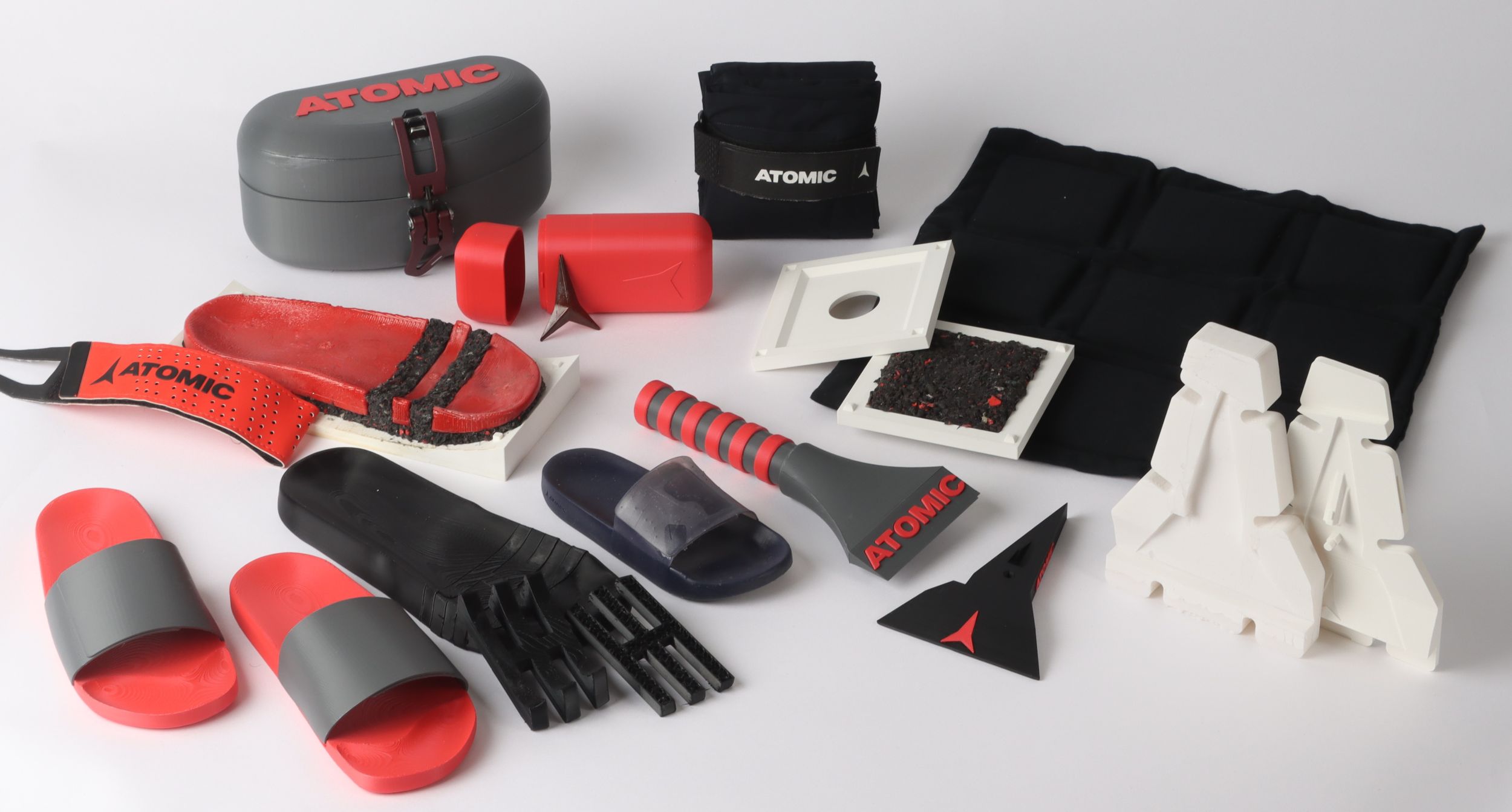 Recycling von Skischuhen zu Promotion Items
